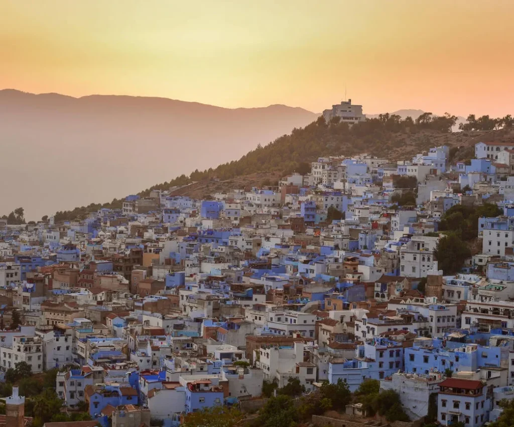 day trip fes to chefchaouen